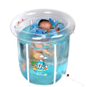 Kinderschwimmbad aufblasbar gerahmtes Pool Baby für Kinder über gemahlenen Pools Kinder Innenstrukturpools Kinder 240416