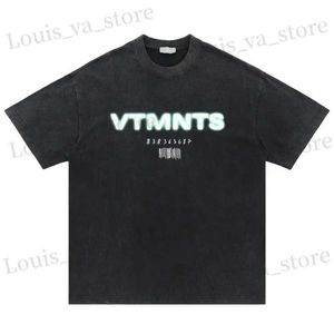 Men's T-Shirts New Nice Washed T Shirt Men Women Best Quality 20 Summer Style T T-shirt Hip hop T240419