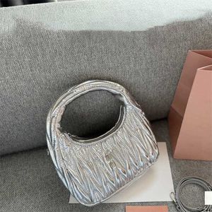 Women's Designer Bags Classic Hobo Shoulder Bag Armpit Fashion Luxury Purse Women Crossbody Handbags Tote Gold Silver Wader