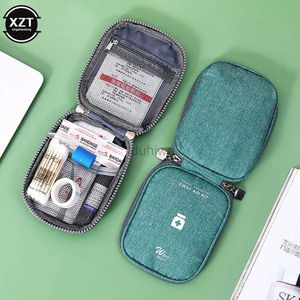 First Aid Supply Portable Medicine Storage Bag Travel First Aid Kit Medicine Bags Organizer Useful Mini Outdoor Emergency Survival Bag Pill Case d240419