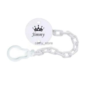 Smoczki# Miyocar Niestandardowe każde nazwę unikalne projektowanie Crown Crown Clip Clip Clip BPA Darmowy prezent na noworodki Baby Showerl2403