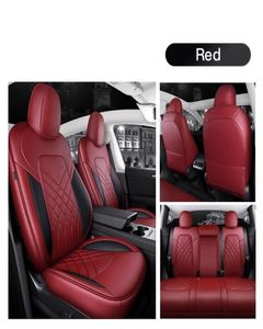 Sitzabdeckung für Autozubehör für Tesla Model YS Hochwertiger Leder -Custom -Fit 5 -Seer -Kissen 360 Grad Vollbeschichteter Modell 3 9232588