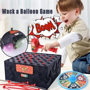 Poppa inte ballongspelet Wack A Balloon Game Explosion Box Balloon Game Tricky Balloon Desktop Board Games 240418