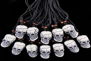 Biżuteria cała 12pc imitacja jak kość kość Halloweenowa szkielet szkielet czaszka wisiorki Naszyjnik