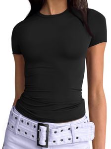 Женская одежда футболка женская одежда, панель с твердым цветом, повседневная слаба