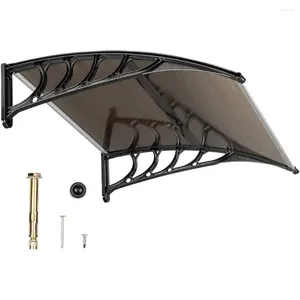 Tents And Shelters Window Awnings For Doors Canopy Polycarbonate Cover Front Door Outdoor Patio Awning UV Rain Snow Sunlight Protection