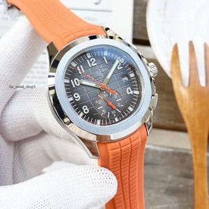Orange Sports Fita Men's Watch Aquanaut Series 5968 Watch Tamanho de 42 mm MOVIME