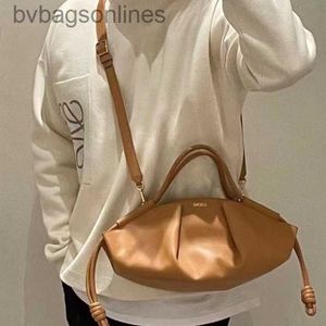 Women Fashion Loeweelry Original Logo Designer Bag Bag Bag Highend Dumpling Bag 2024 New Leather Hand Handbag Bag Bag Bag Bag Bag