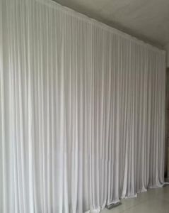 Cenário de cenário de cenário de cortina de cortina de casamento drapes simples de fundo para o evento de festa 10x20ft2451902