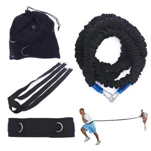 Adjustable Neoprene Belt for Running Training with Resistance Elastic Band for Speed Agility Strength as well as Basketball and Soccer