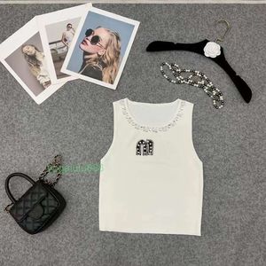 summer women vest designer tank tops hot drill sleeveless t-shirt embroidered sexy shirt casual slim short camisole