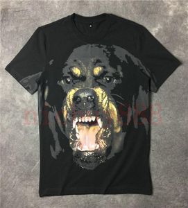 Novo verão masculino 3d clássico Rottweiler Animal Print camiseta top masculino camiseta casual camisa masculina tshirt moda t Shirts6178135