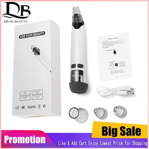 Cleaner Nose Blackhead Remover Deep Pore Acne Pimple Removal Vacuum Suction Diamond T Zone Beauty Tool Face Household SPA 240418