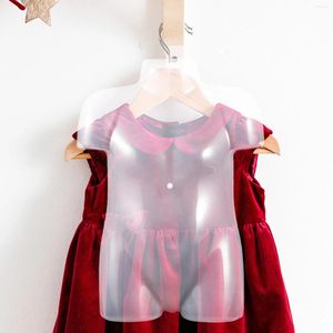 Förvaringspåsar kläder klänning barn mannequin kläder display butik body baby plast småbarn hängande