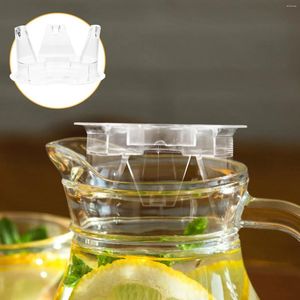 Servis uppsättningar transparent vattenkokare lock accessoarer vatten kanna litet glas utbytbara tydlig pitcher pc -ersättning