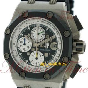 Audemar Pigue Men's Watch Trusted Luxury Watches Audemar Pigue Off Shore Barrichello II Royal Oak Offshore 26078io OO D001VS.01 APS Фабрика