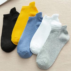 Men's Socks 5 Pairs Low Tube Cover Ankle Short Set For MEN Multicolour And Fashionable High Quality