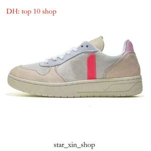 Vejasneakers Designer Casual Schuhe Sneakers Esplar Campo für Männer Damenschuhe Haken Loop Klassische Weiß Unisex All Cow Lederstil Plat 9812 Vejashoes