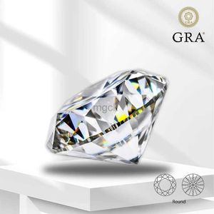 Alyans Moissanite Taş Yuvarlak D Renk VVS1 1.0CT-8.0CT Laboratuar GRA RAPORU İLE Nişan Yüzüğü Küpe Yapımı için Elmas Elmas Rapor 240419