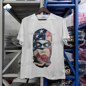 Men's T-Shirts Men Women Strtwear Black White IH NOM UH NIT T Shirt Best Quality Cotton Masked Man Printing T-Shirt Oversized T Tops T240419