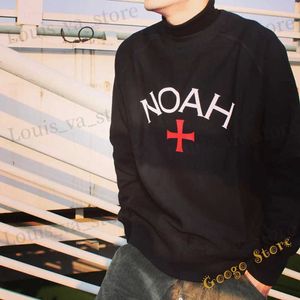 Herren Hoodies Sweatshirts Alphabet gedruckt O-Neck hochwertiger Noah Floral Hoodie für Herren Einfacher übergroßer mehrfarbiger Klassiker Noah Sports Shirt T240419