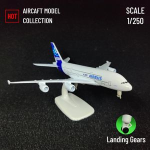 Scale 1 250 Aircraft Model Metal Diecast Airbus A330 Neo Replica Airplane Aviation Office Miniature Art Kid Fidget Boy Toy 240408