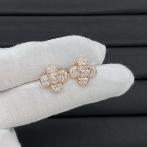 2024 Vintage Designer Mode Frauen 18K Gold plattiert Designer Ohrohrohrohrringe Klassiker Geometrie Valentines Mutter Tag Hochzeits Geburtstag Designer Schmuckgeschenke