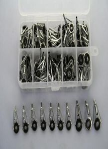 Assorted 90 pcs Fishing Rod Parts Tip Tops Gunsmoke Stainless Repair Kits2875929