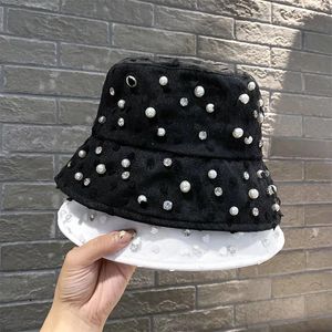 Berets 202403-2508851 Ins Chic Summer Mesh Pearl Cute Holiday Lady Cape Cap Women Leisure Hat