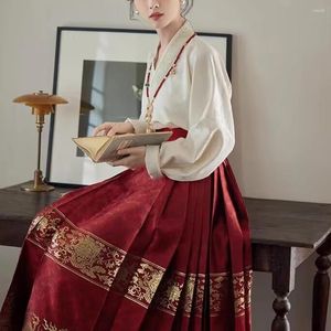 Etekler rahat etek elbise polyester baskı basit çok yönlü kadınlar sıradan Çinli banliyö günlük moda yarı retro retro