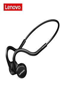 Hörlurar X5 Bone Ledning Hörlurar Sport som kör IPX8 Vattentät Bluetooth -headset Wireless 8 GB lagring MIC6527383