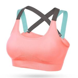 Yoga Fitness Tops Women's Lingerie Push-Up Bras Sportswear Bras Women's Sports Bra Gym Seamless High Impact Sports Bra