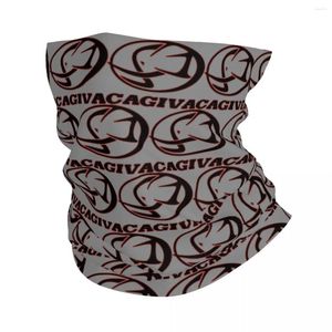 Halsdukar logotyp cagiva moto bandana nackgaiter motocross wrap halsduk som kör unisex vuxen vinter