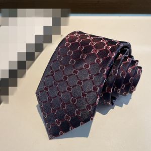 SS Men Lega la cravatta di seta di moda 100% designer cravatta jacquard classica cravatta fatta per uomini per uomini cravatte casual e affari con scatola originale