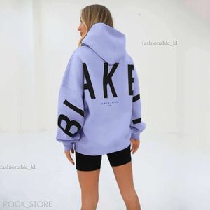 Blakelyhoodie Designer Hoodies Dziewczyna Bluza Niestronowe litery Drukuj bluza luźna streetwear pullover biała bluza z kapturem Foxx 452