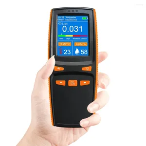 Professional Ozone Analyzer Multifunktionell 0-5 ppm O3 Meter Gas Detector Intelligent Sensor Air Quality Pollution Monitor