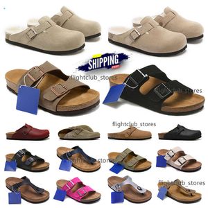 Дизайнерские повседневные слайды Birkinstock Bostons Clogs Platform Slipers House Женщины мужчины Berkinstock Slide Sandal