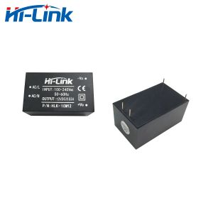 Tedarikler Shenzhen Hilink HLK10M05 HLK10M12 HLK10M15 110V 220V - 10W 3.3V/5V/9V/12V/15V/24V AC DC Güç Kaynağı Modülü