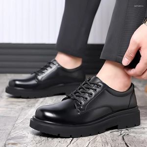 Casual Shoes Mens Dress ShoesClassic Business Men's Fashion Elegant Formal Wedding Men Lace Up Office Oxford For