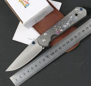 OEM Large Sebenza Inkosi 21 CPM S35vn titanium handle folding vegetables fruit pocket camping hunt EDC tool kitchen knife9689429