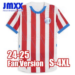 S-4XL JMXX 24-25 Paraguay Soccer Jerseys Home Away Third Special Mens Uniforms Jersey Man Football Shirt 2024 2025 Fan Version