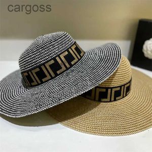 Fashion Straw Hat Designer Mens Womens Bucket Fitted Hats Sun Protection Summer Travel Sunhat Luxury Letter Stora Eaves Caps Cyg24012811-6 NK5Q