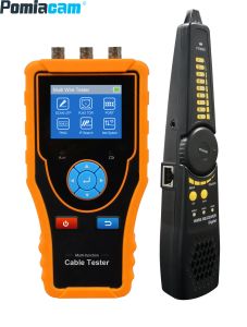 LT-1200 2,4 pollici Tester per cavi di rete RJ45 RJ11 BACCHIO Digitale Cavo Digital Tracer Tracer con test Ping TDR TDR TDR