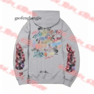 Erkek Hoodie Ceket Popüler Moda High Street Pamuk Hoodie Jumper Desen Baskı Gündelik Nefes alabilen Erkekler ve Erkekler 159