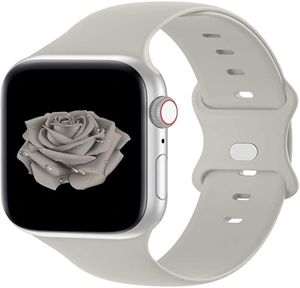 Apple Watch 밴드 용 부드러운 실리콘 스트랩 38mm 40mm 45mm 41mm 42 44 mm iwatch 1 2 3 4 5 6 78008024