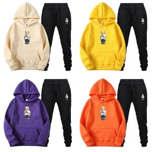 Polo Man Takip Tasarımcı Giysileri Moda Erkek Spor Jogging Pantolon Palto Sweatshirt Setler Erkek Takipler Günlük Hoodies Kadın S