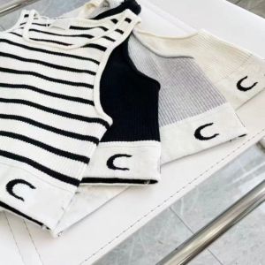 Frauen Tanks Camis Sommer Neue Designer T-Shirt Stickerei Elastic Force Cotton Top