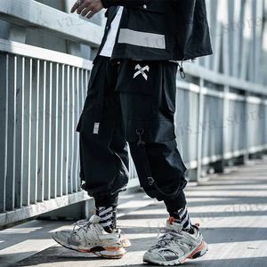 Men's Pants Fashion Men Jogger Pant Hip Hop Strtwear Sweatpants Trousers Tactical High Quality Mens Pants Techwear Cargo Pants Men Clothes T240419