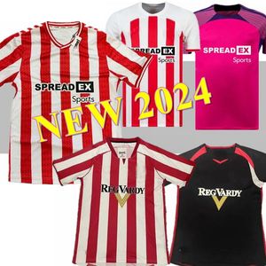 24 25 Sunderland Ev Away Üçüncü 2024 2025 2005 2006 Retro Futbol Forması Stewart Simms Roberts Amad Clarke Dajaku Embleton Evans Nien Futbol Gömlek Pritchard