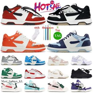 Fora de treinadores de escritório baixo Off WhiteShoes Tops Sapatos casuais Sponge Off Designer Platform Men Women Sloafers Off WhitesDesigner Shoe Sneakers 838